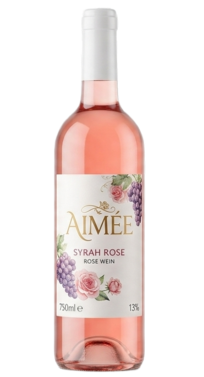 Aimee Syrah Rose Wein 13% (ايمي سيراه روسي ويين 13)